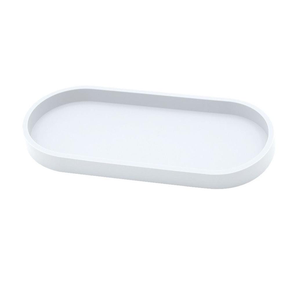 Dishwasher Safe Countertop Organizer Silicone Bathroom Tray Soap Dispenser