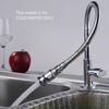 Kitchen Rotatable to Any with Single Cold Water for VANRA™ Faucet, Single-Handle Faucet, Angle, Hose, Kitchen, Bathroom, etc.