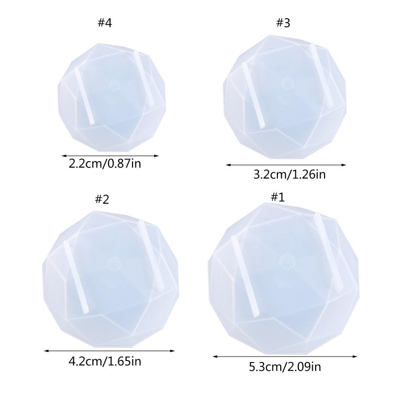 Handicrafts Crystal Epoxy Resin Mold Desktop Ornaments Silicone Mould Handmade DIY Crafts Diamond Jewelry Casting Mold