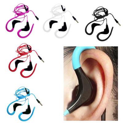 3,5mm Sport Gym Laufen Ohrhörer Hängeohr Stereo Musik Headset für Mobiltelefon
