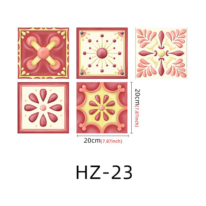 Thickened Matte Tile Sticker Self-Adhesive Wall Sticker Waterproof And Moisture-Proof Kitchen And Bathroom Renovation Wallpaper