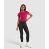 Gymshark Block Crop Top Build Pink B7a1s Kb7b