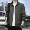 Kayiyasu Long Sleeve Solid Windbreaker Sizes Casual Slim and Thin Size Men's Jacket, M-5XL, Spring/Autumn Outerwear, Fit, Lightweight, Windproof,