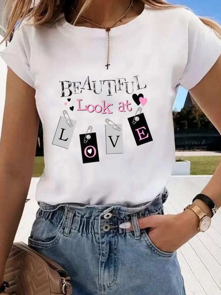 (Asian Size) leopard butterfly Clothing Graphic Tee Women's Top Print O-neck Fashion Female Casual T Short Sleeve T-shirts