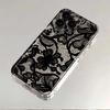Red Lace Pattern Phone Case For iPhone 17 16 15 11 12 14 13 Pro Max Mini X XS XR 7 Plus 17E Shockproof Soft Cover Shell Fundas
