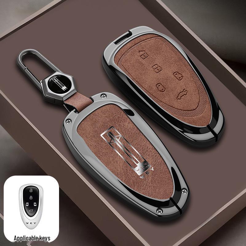 Applicable VV5 Key Case for Wey 23 Lanshan Mocha DHT-HPEV & VV6 22 Latte Remote Control Shell.