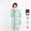FivePlus Women's Winter 90% Duck Down Hooded Long Jacket