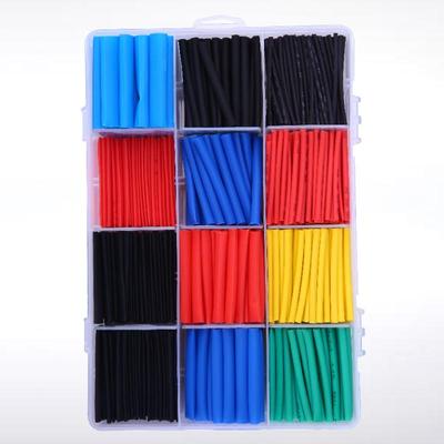 And Black Sizes With Storage Box DIY Electrical Repair Heat Shrink Tube Set For Wire Cable Insulation Protection Assorted Colors