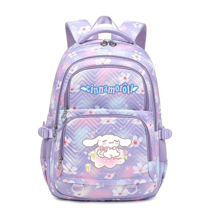 Japanese Cartoon Pattern Printed Backpack, Youth Student Schoolbag, Puppy Pattern Schoolbag, Large Capacity