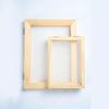 Old-Style Wooden Double-Layer Papermaking Frame for DIY Kids' Crafts and Art Projects