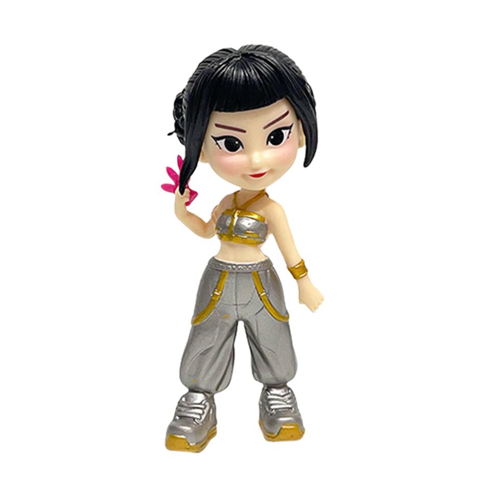 NEW Kpop Devil Hunter Rumi Zoe Mira Anime Polyvinyl Chloride Character Collection Desktop Trinkets Childrens New Year Gift