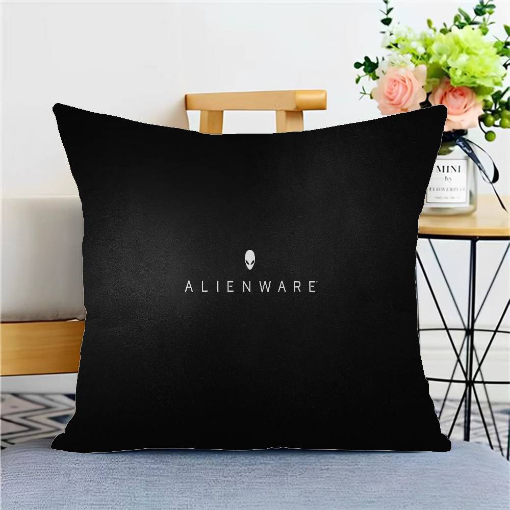 Black A-Alienware Pillowcases Home Bedding Decorative Pillow Cover Wedding Super Soft Pillow Case