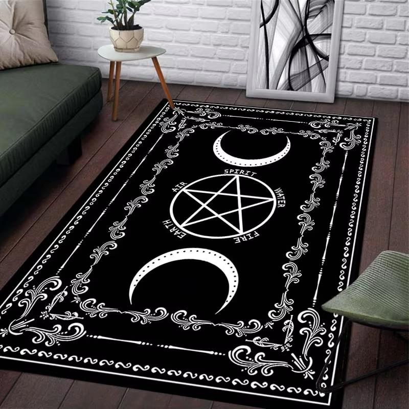 Rustic Western Texas Star Wood Panel Style Pattern Modern Area Mats Non-Slip Floor Carpet Indoor Outdoor Throw Flannel Rugs