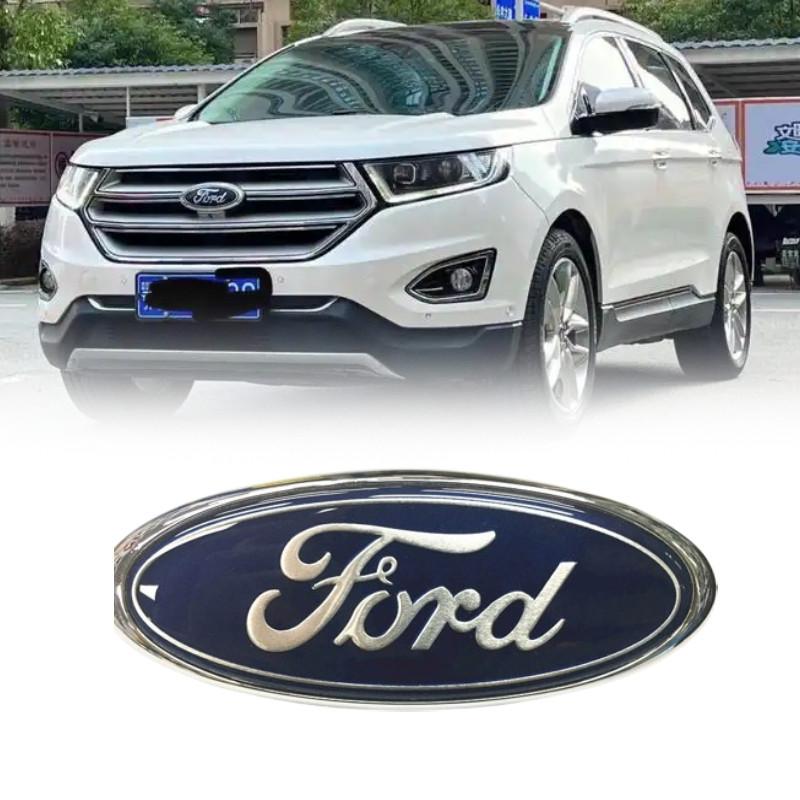 Grille Oval Ford Badge Car Emblem Sticker With Abs Material Front Rear Mark