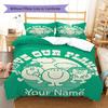 Sig. Biancheria da letto con motivo personalizzato Little Miss da uomo, Set piumone Copripiumone Federa Regalo di Compleanno per la Casa(1 * copripiumino + 2 * federa, senza nucleo)