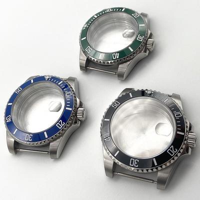 40MM Automatic Mechanical Watch Case for NH35/NH36 Movement, Submariner Style, Large Dial Compatible.