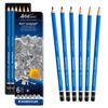 STAEDTLER Pencil 8B 7B 6B 4B 2B HB Mars Lumograph Drawing 6 Hardness Set 100 G6