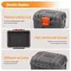 Crush Resistant Waterproof Camera Equipment Storage Case Lightweight Travel Friendly Shell With Sponge Padding Protectiv