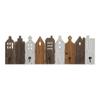 DKD Home Decor-Wall Coat Rack DKD Home Decor Metal Houses 91 X 9.5 X 29.5 Cm
