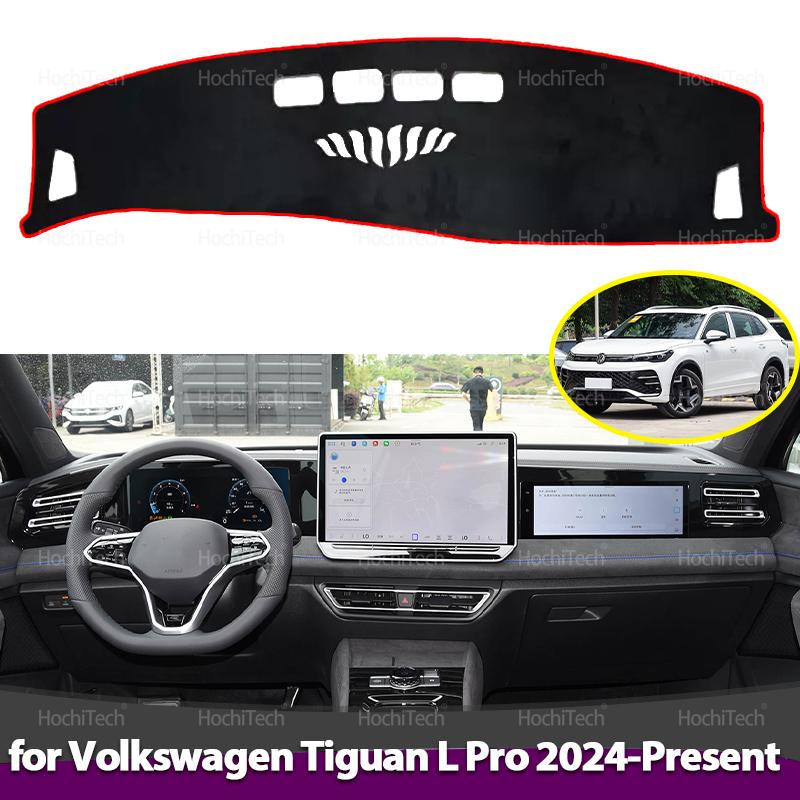 Für Volkswagen Tiguan L Pro R-Line 3. Gen 2024-Heute Armaturenbrettabdeckung Board 2025 Anti-Rutsch Schutzmatte Sonnenschutz Teppich