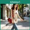 Ladies Floral Pattern Long Sleeve Round Neck T Shirt Casual Wear For Spring And Fall