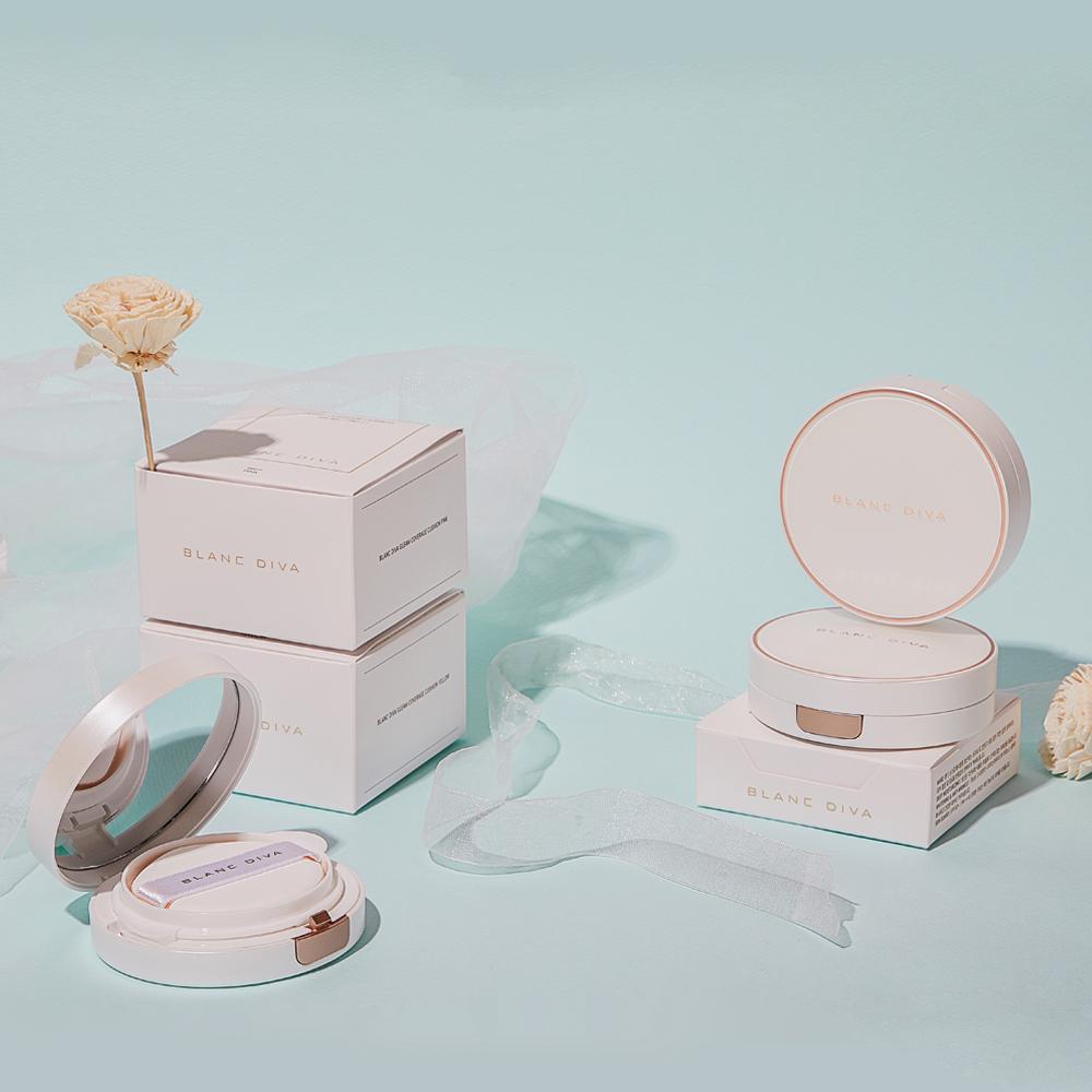 BLANC DIVA PUDRA COMPACTĂ CUSHION GLEAM COVERAGE 13g