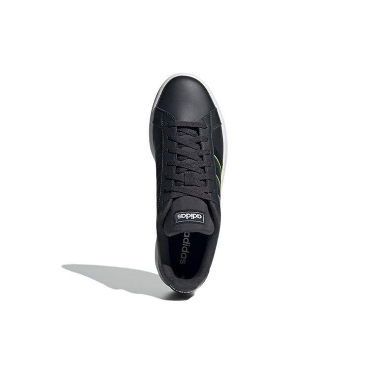 Adidas Neo Grand Court Casual Durable Lightweight Low-Top Skate Shoes Men Sneakers Black GY3697