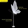 Luminous Butterfly Wings Chandelier: Wedding Ceiling Decoration & Aisle Guide