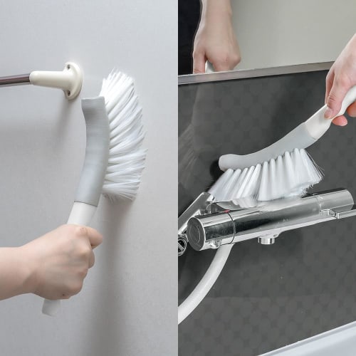 Azuma Azumagic Bathroom Soft Brush, Non-Scratch, for Bathrooms, Floors, and Tiles, Home Cleaning, Professionally Recommended, Bathroom Cleaning Brush,