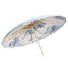Umbrella Enlarged Reinforcement Retro High Value 16 Bone Color Glue Sun Umbrella Girls Sunscreen UV Protection Parasol