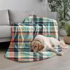 Colorful Checked Blanket Microfiber Flannel Cover Blanket Bedroom Living Room Sofa Soft And Comfortable Home Decoration