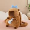 New Backpack Kapibara Plush Doll Cute Children's Bag Creative Capybara Doll Backpack Gift