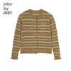 JNBY Girls' Striped Knit Cardigan