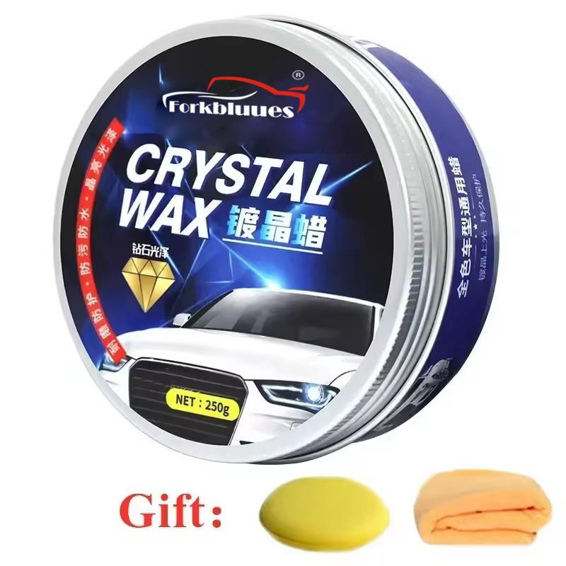 

Набор автомобильных восковых кристаллов, твердый глянцевый восковой слой, покрывающий краску, формула покрытия поверхности, водостойкая пленка, автомобильный лак