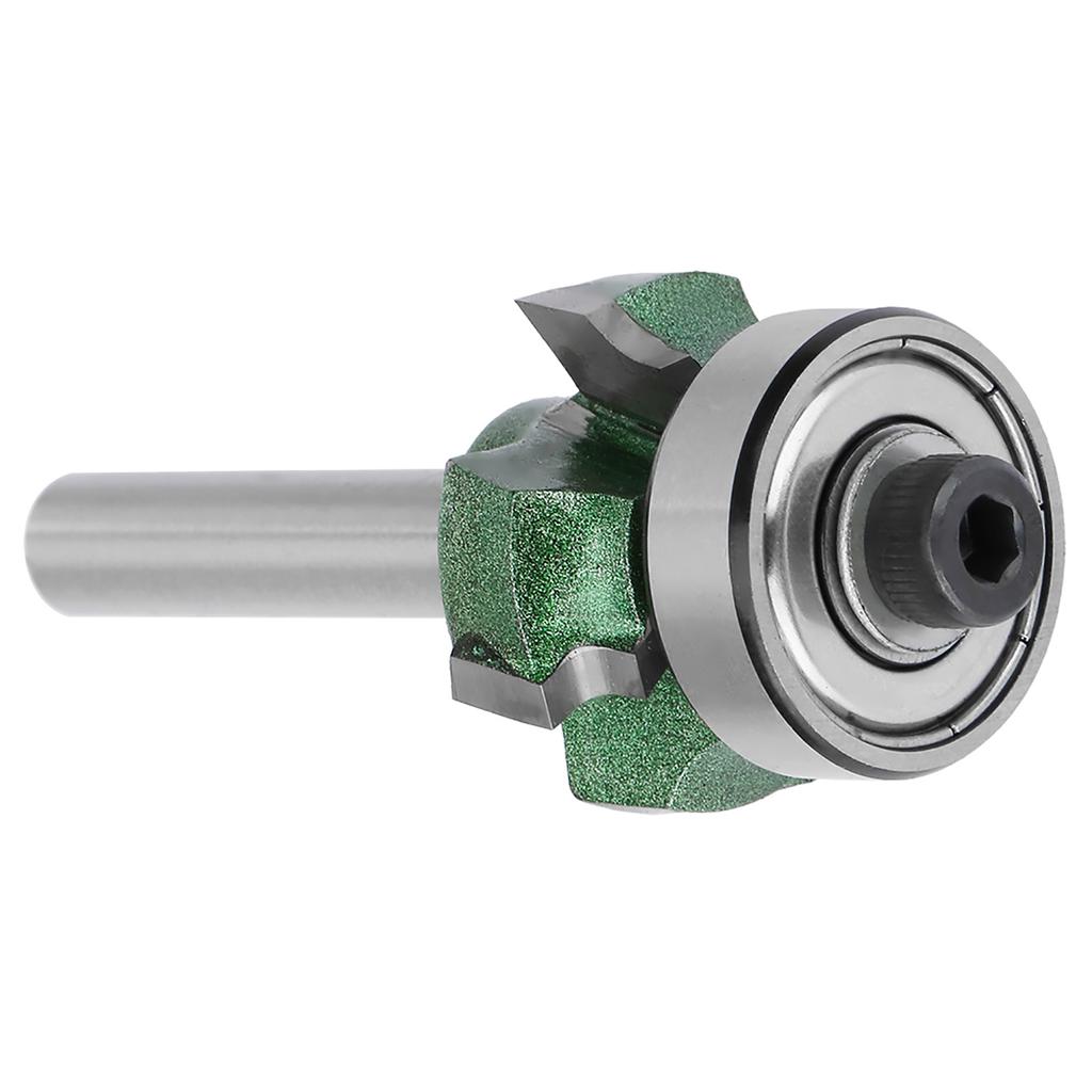 Woodworking Milling Cutter 4 Teeth Trimming Cutter Edge Trimmer Router Bit (R2)