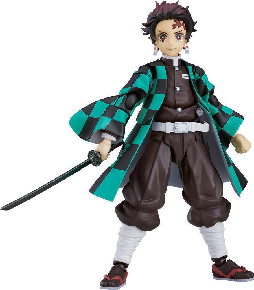 Demon Slayer Articulated Action Figures: Nezuko, Tanjiro, Zenitsu, Flame Pillar