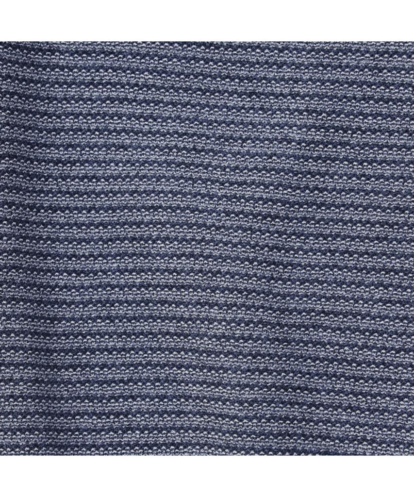 BRENTWOOD [Washable] Two-Tone Round Neck Sweater Brwas25351Nyx