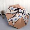 1pc Polka Dot Bow Automatic Open/Close Umbrella - All-Season Portable Umbrella for Women/Men, Highquality Fabric Yy251213096