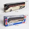 Business Airport Bus Model Single-Deck Bus Children's Bus Alloy Bus Sound and Light Toy