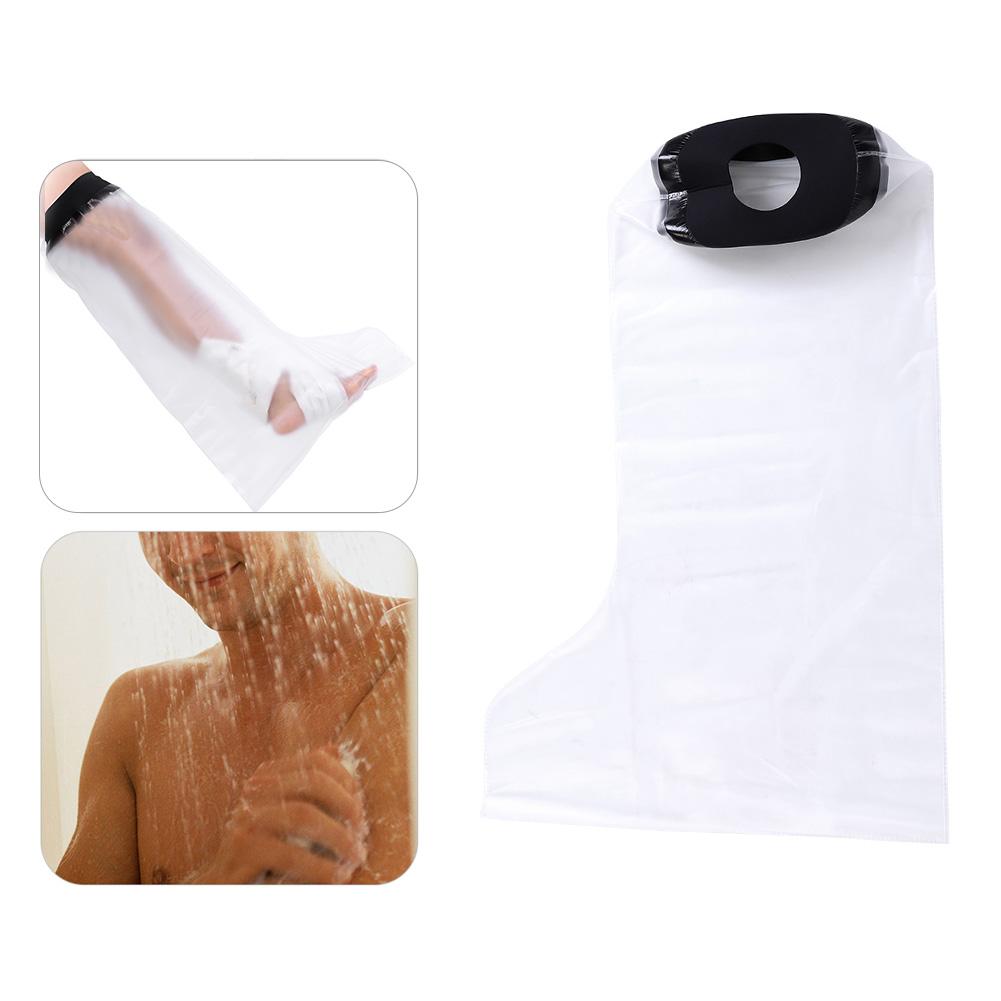 Water Resistant Protector Foot Leg Knee Cover for Shower Adult Long Leg