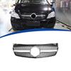 For Viano W639 2011-2014 Front Grille Diamond Star Style ABS Replacement Racing Grill Bumper Mesh Facelift Exterior Car Parts