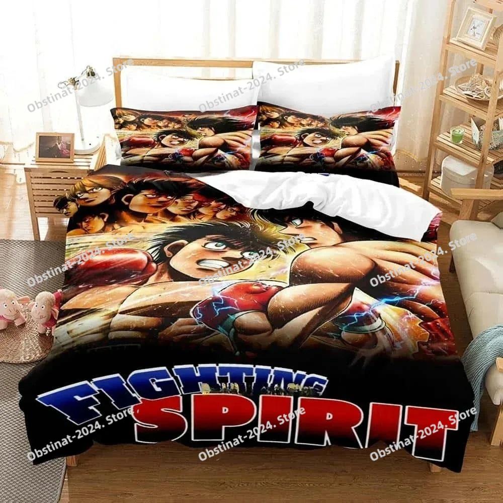 Fashion 3D Printing Anime Hajime No Ippo Bedding Set Single Twin Full Queen King Size Bed Set Adult Kid Bedroom Duvet cover Sets