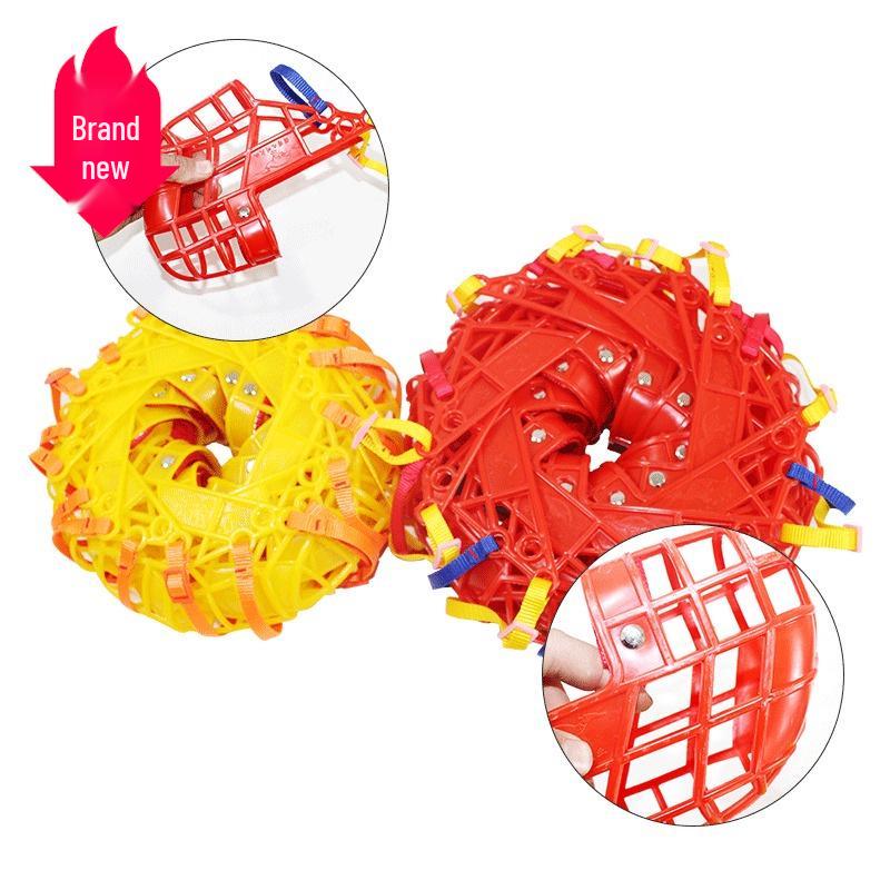 

Customized Greyhound Muzzle: Anti-Collision Mouth Guard for Training, Bite & Bark Prevention Yellow Small