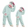 Adult Matching Couple Funny Pajama Set with Comb and Shoes for Loungewear
