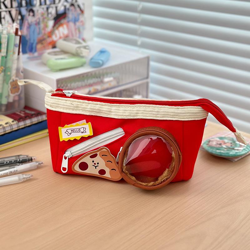 

Контрастный цвет, высокая ценность, большая вместимость, пенал для канцелярских принадлежностей для студенток, сумка для хранения