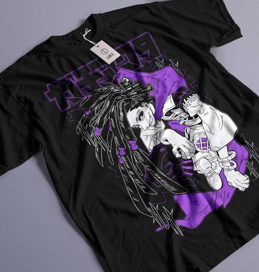 

Gachiakuta Том Футболка Японский Танкобон Хоррор Манга Аниме Подарочная Футболка Все Размеры M