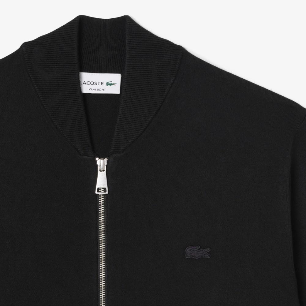 [lacoste] Men's Double-Face Bomber Cardigan AH1024-56G031