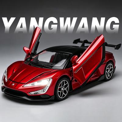1:32 Yangwang U9 Gt Model Hračka Sportovní Auta Slitina Tlakově Odlitá Dveře Otevírací Zatáhni Zpět Vynikající Interiér Populární Supercar Ozdoby
