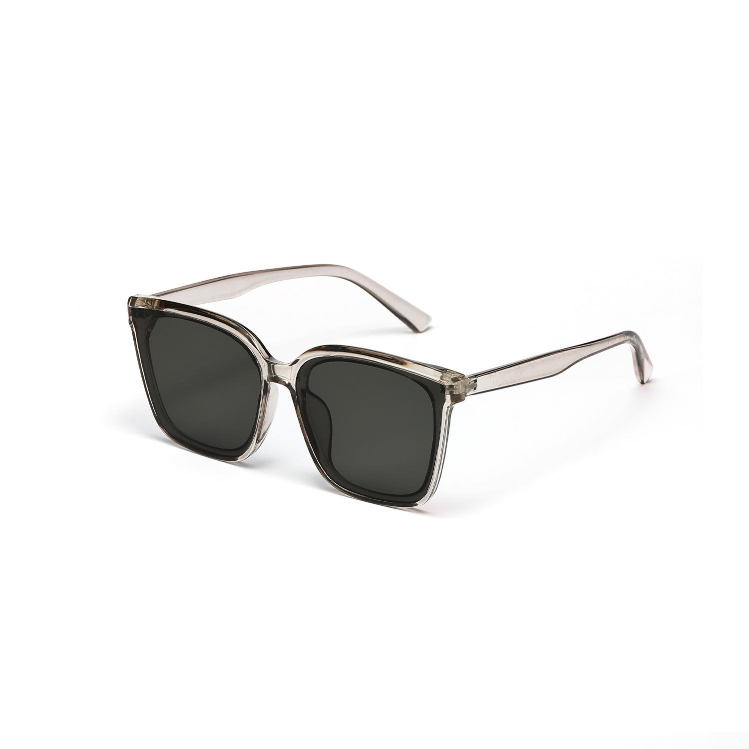 Square Sunglasses Women S Large Frame Glasses Plain Artifact Retro Men S Sunglasses