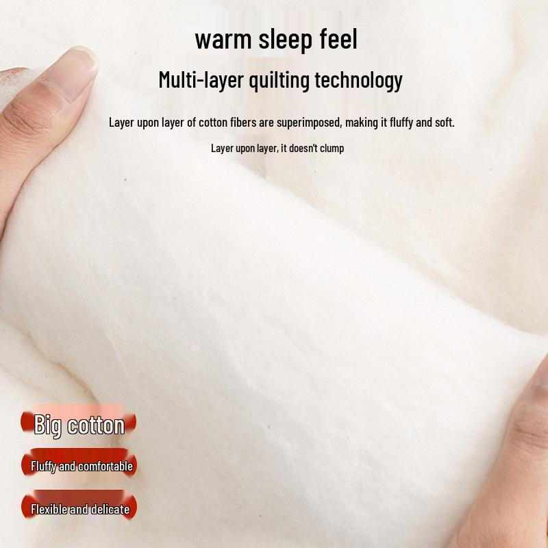 Thickened Soft Cotton Wadding Mattress Pad for Student Dorm Single Bed or Floor